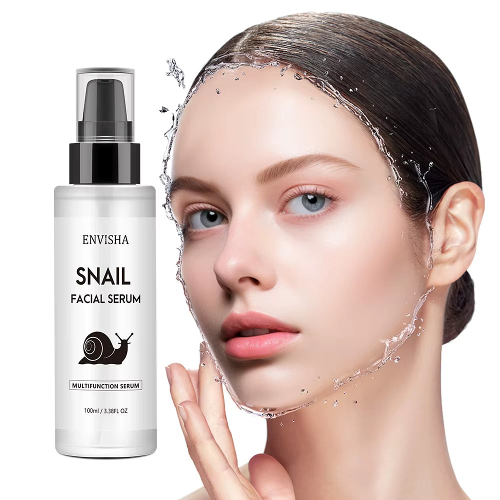 Snail Collagen Face Serum Facial Skin Care Anti-Aging Wrinkle Moisturizing Whitening Firming Skin Essence Shrink Pores