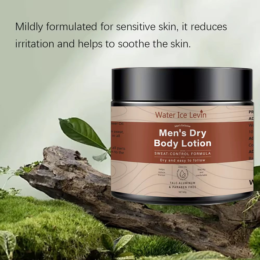 New Dry Body Lotion for Men Moisturizing Face Cream with Hyaluronic Acid Skin Care for Men Collagen Moisturizer Cream 60G