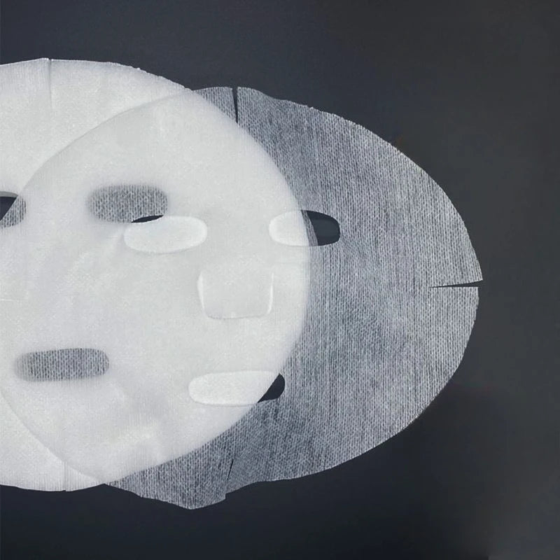 50Pcs Disposable Face Mask Paper Disposable Tissue Cosmetic Cotton Face Mask Sheets Face Care Paper Towel