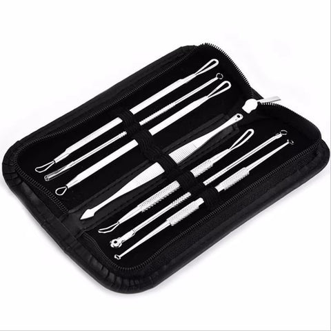7Pcs Acne Blackhead Remover Needles to Remove Blackheads Black Spot Extractor Stainless Steel Pimple Removal Skin Care Tools