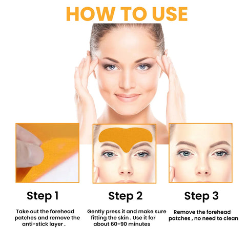 EELHOE Forehead Wrinkle Patch Lift and Smooth Forehead Wrinkles Facial Skin Forehead Patch