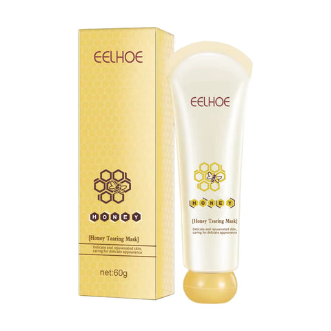 Honey Tearing Mask Remove Blackheads Smooth Face Purifying Mask Moisturizing Skin Care Oil Control Peel off Face Mask 60G