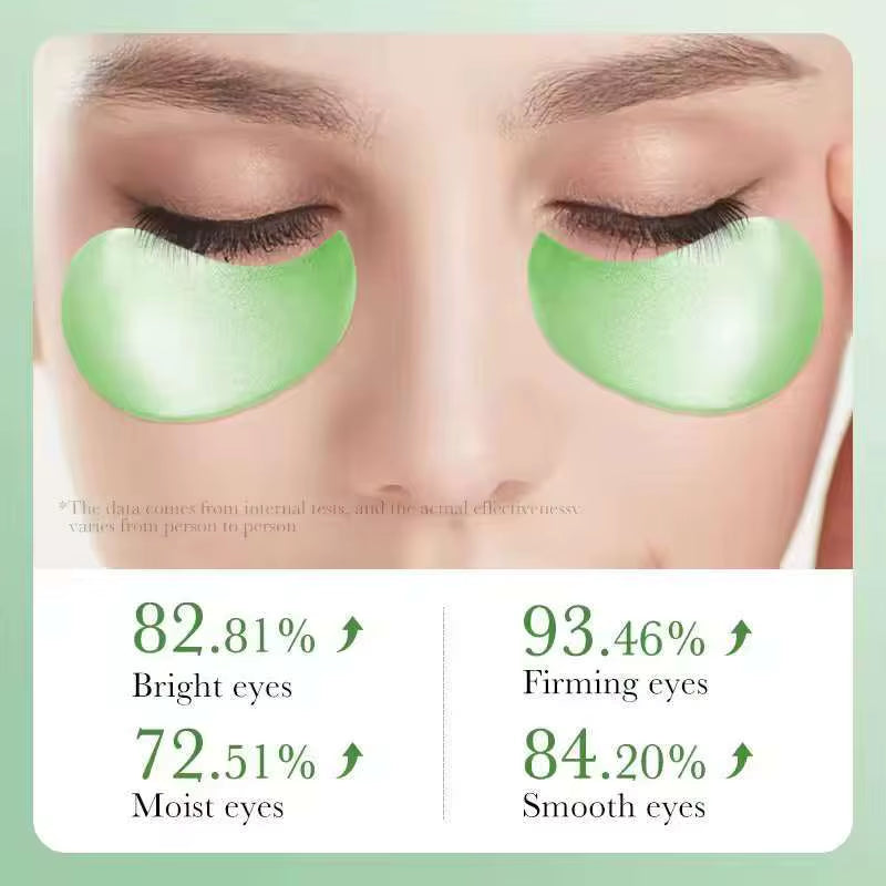 60Pcs Aloe Vera Collagen Eye Mask Anti-Dark Circles, Remove Eye Bags, Moisturizing and Firming Eye Patches, Eye Care Products