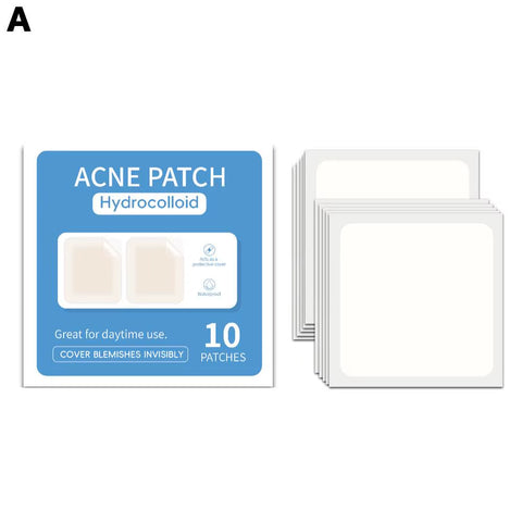 Mixed Sizes Hydrocolloid Pimple Patches Large Hydrocolloid Pimple Patches Invisible Acne Circle Stickers for Zits, Spots, Pimple