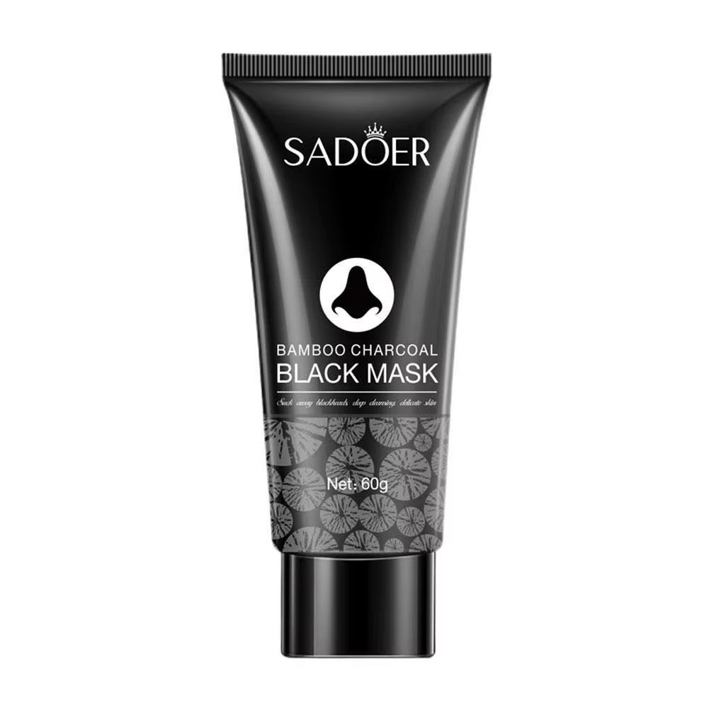 Deep Cleansing Black Mask Bamboo Charcoal Blackhead Remover Face Mask Skin Care 60G/20G/2G Peal-Off Nose Mask Skin Care