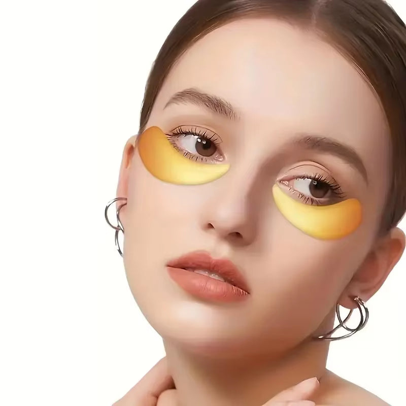 24K Gold Collagen Eye Mask anti Dark Circles Eyes Bags Moisturizing Anti-Wrinkles Eye Patches Eyes Skin Care Products