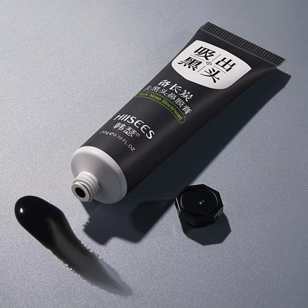 Deep Cleansing Black Mask Bamboo Charcoal Blackhead Remover Face Mask Skin Care 60G/20G/2G Peal-Off Nose Mask Skin Care