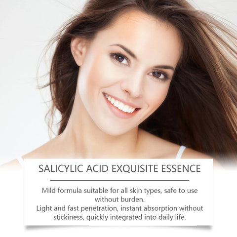 Salicylic Acid Facial Serum Deep Nourishing Cleaning Pores Essence Hyaluronic Acid Moisturizing Facial Serum Skincare Products