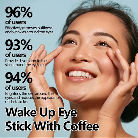 Snail Eye Cream Stick Collagen Fade Fine Lines Wrinkle Lightening Dark Circles Firming Eye Bags Puffiness Moisturizing Eye Cream