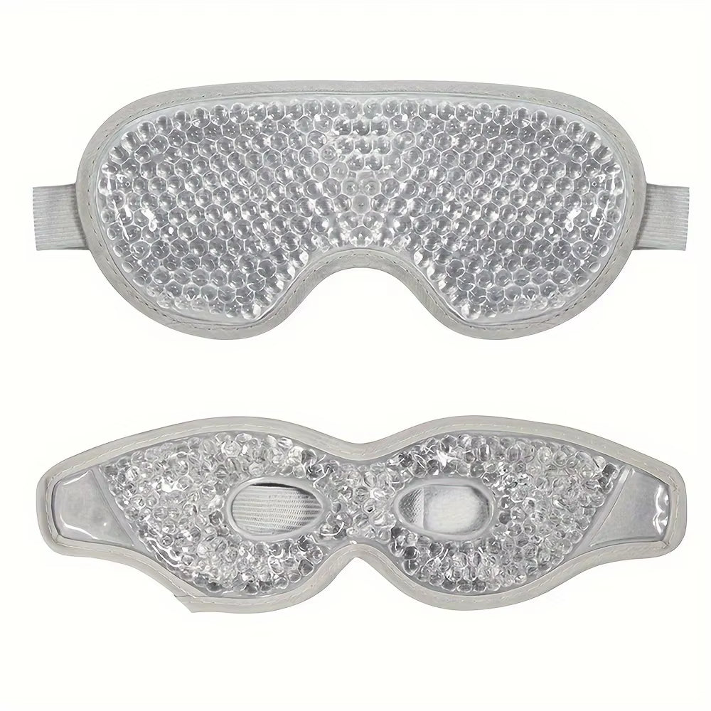 2Pcs/Set Gel Eye Mask Cooling Eye Mask for Dry Eyes Care Hot & Cold Eye Ice Pack Reusable Gel Sleep Mask Cold Eye Compress Mask