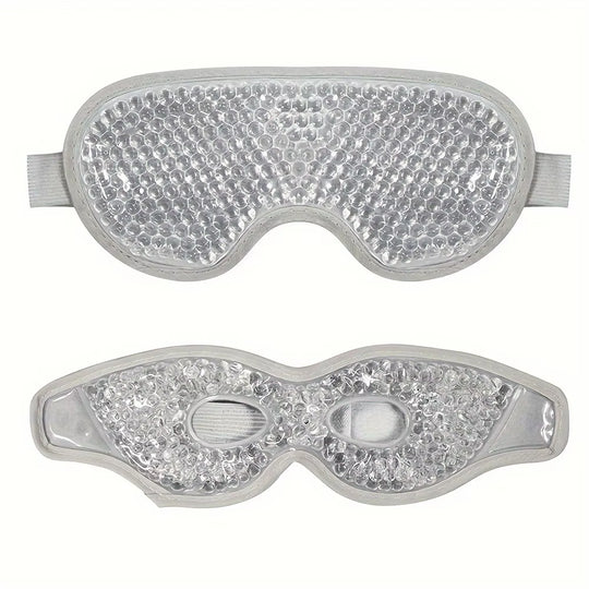 2Pcs/Set Gel Eye Mask Cooling Eye Mask for Dry Eyes Care Hot & Cold Eye Ice Pack Reusable Gel Sleep Mask Cold Eye Compress Mask