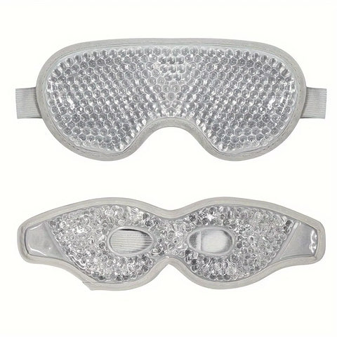 2Pcs/Set Gel Eye Mask Cooling Eye Mask for Dry Eyes Care Hot & Cold Eye Ice Pack Reusable Gel Sleep Mask Cold Eye Compress Mask