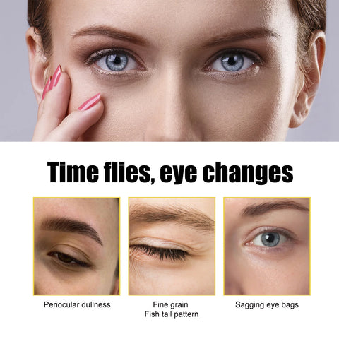EELHOE Collagen Gold Eye Mask Firming Eye Patches for Dark Circles and Puffy Eyes
