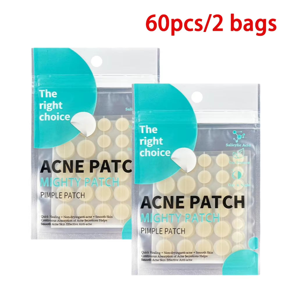 30/150Pcs Acne Pimple Patches Invisible Hydrocolloid Essential Oil Acne Treatment Salicylic Acid Tea Tree Essential Oil for Acne