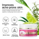 Organic Acne Face Cream, Cleaning Skin, Brightening,