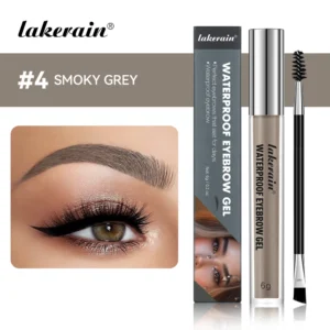Waterproof Eyebrow Gel Long Lasting Natural, Black, Brown