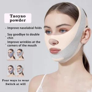 Chin Cheek Slimming Bandage V Shape,  Sleeping Mask Beauty Health