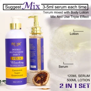 Body Milk For Brightening And Clearing Uneven Skin Tone, Moisturizes
