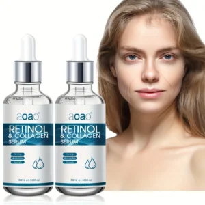 Collagen & Retinol Face Serum - Hydrating,  With Hyaluronic Acid